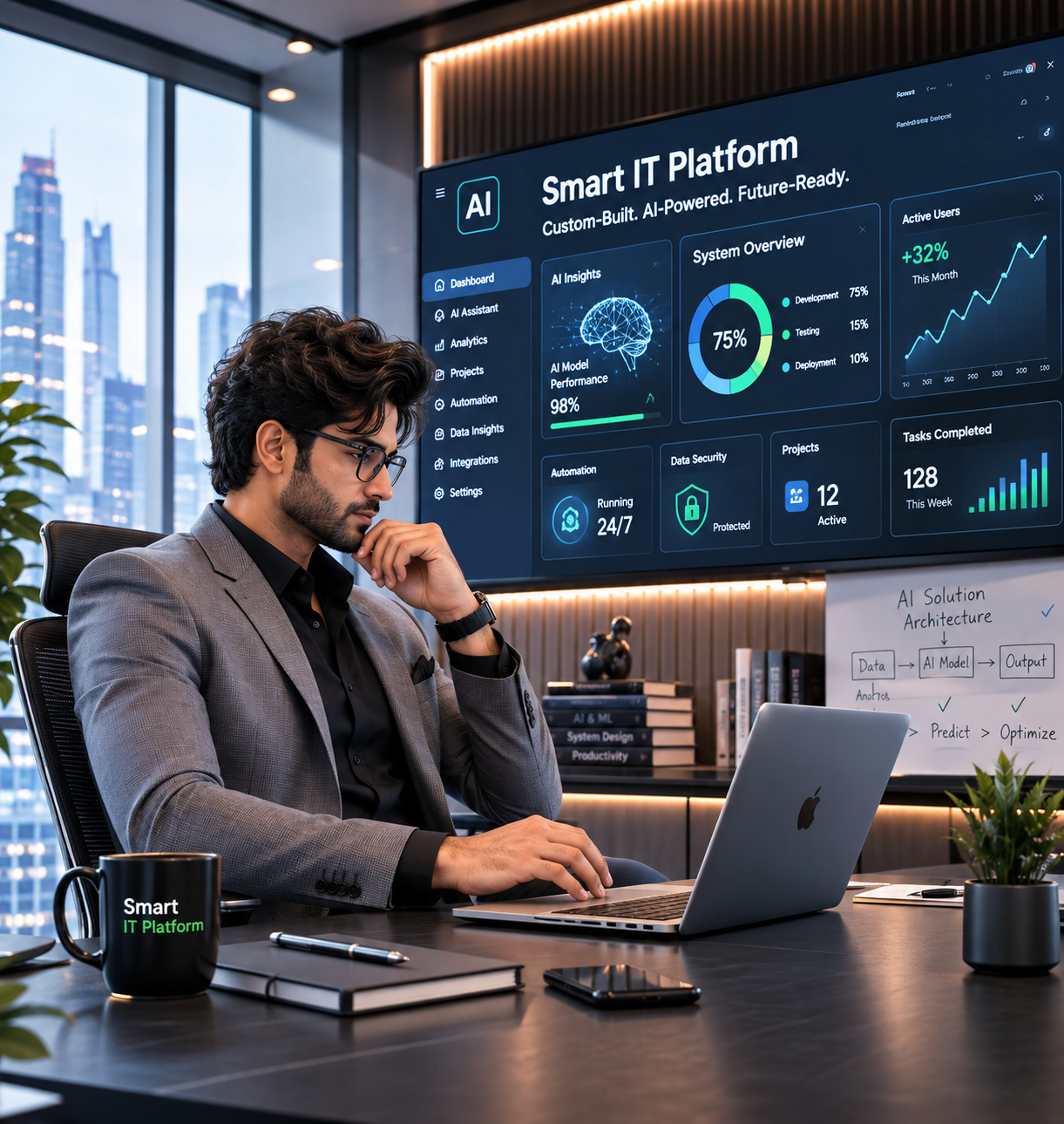 Smart IT solutions and digital transformation platform